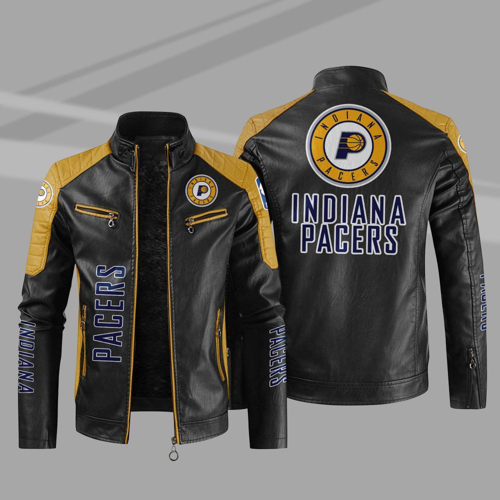Indiana Pacers NBA Leather Jacket