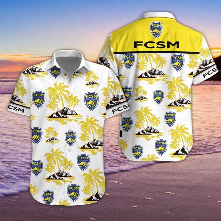 FC Sochaux-Montbeliard Hawaiian Shirt