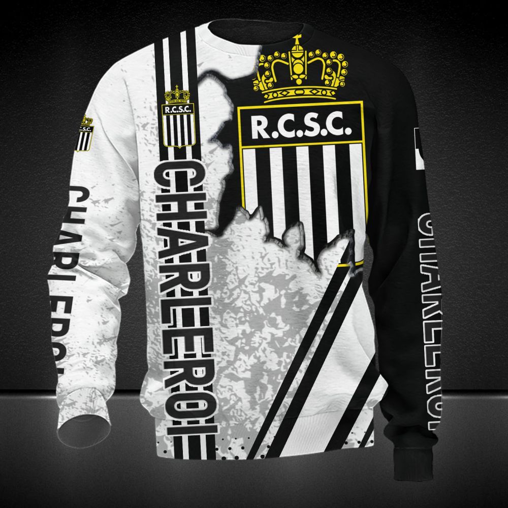 R. Charleroi S.C 3d all over printed hoodie