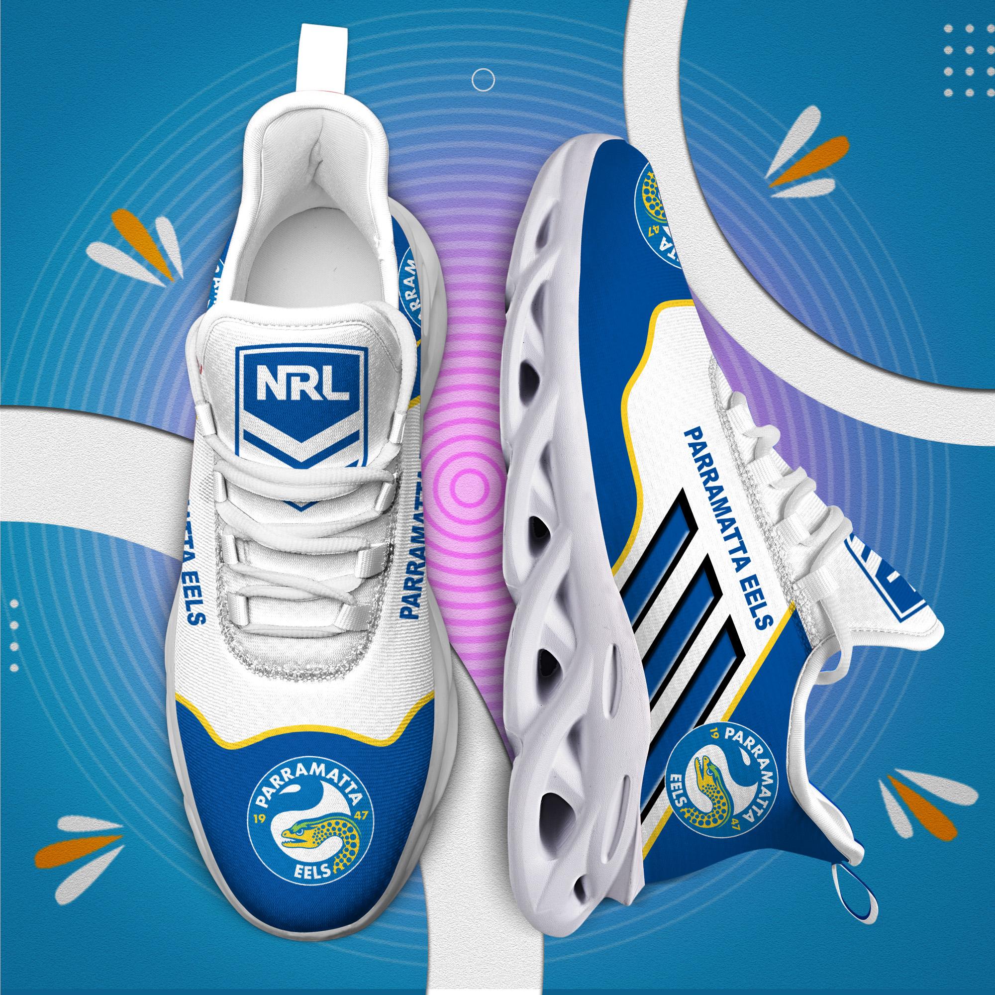 Parramatta Eels NRL Clunky Max Soul Shoes