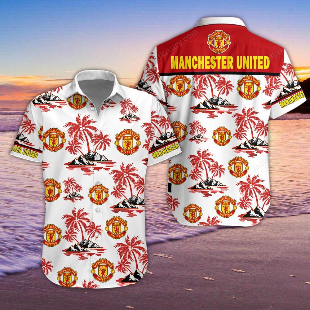 Manchester United 2022 tropical summer hawaiian shirt