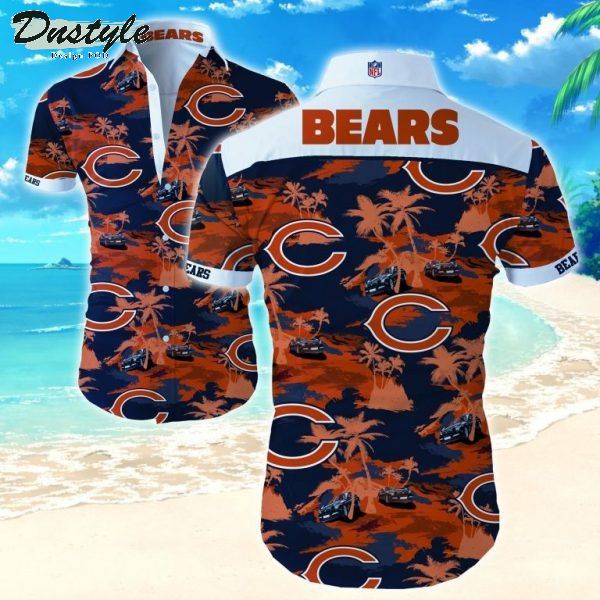 NFL Chicago Bears Hawaiian Shirt Summer Button Up