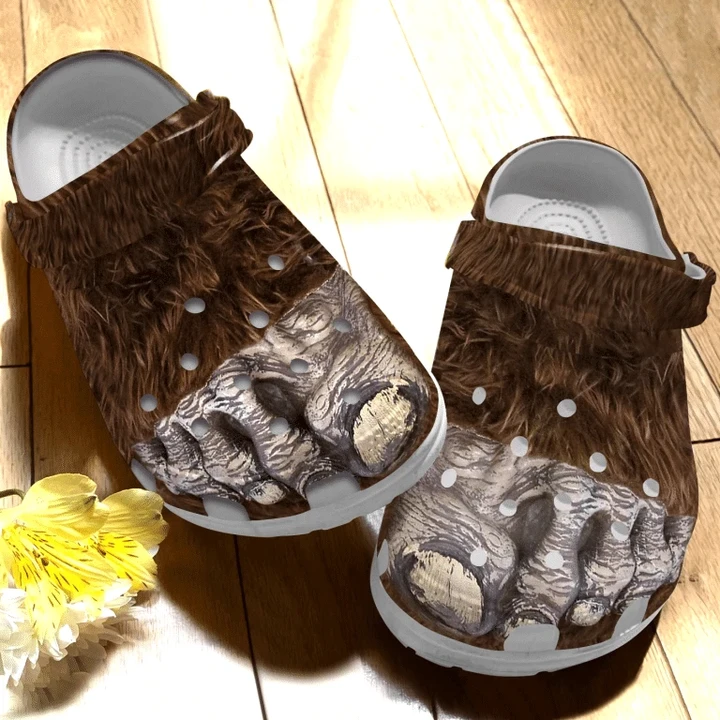 Bigfoot Feet Crocs Crocband Clogs