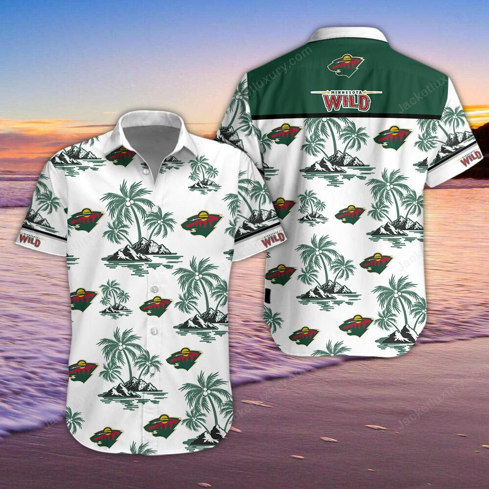 Minnesota Wild NHL Hawaiians Shirt