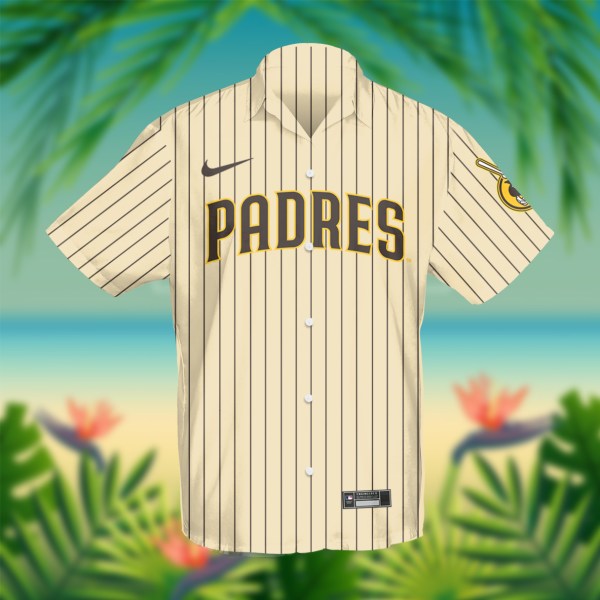 San Diego Padres MLB Yellow Personalized Hawaiian Shirt