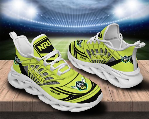 Canberra Raiders NRL Custom Name Clunky Max Soul Shoes