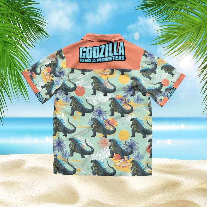 King Of Monsters Godzilla Summer Hawaiian Shirts