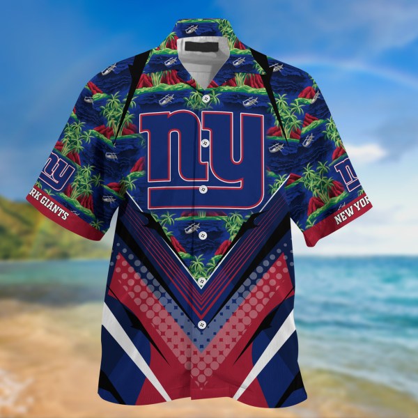 New York Giants NFL Tropical Hawaiian Shirt