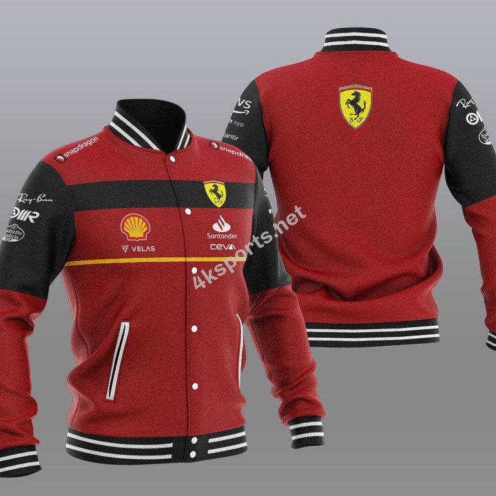 Ferrari Racing F1 Team Varsity Jacket