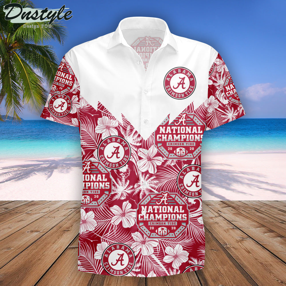 Alabama Crimson Tide Tropical Seamless NCAA Hawaii Shirt