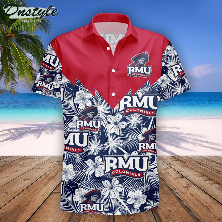 Robert Morris Colonials Tropical NCAA Hawaii Shirt