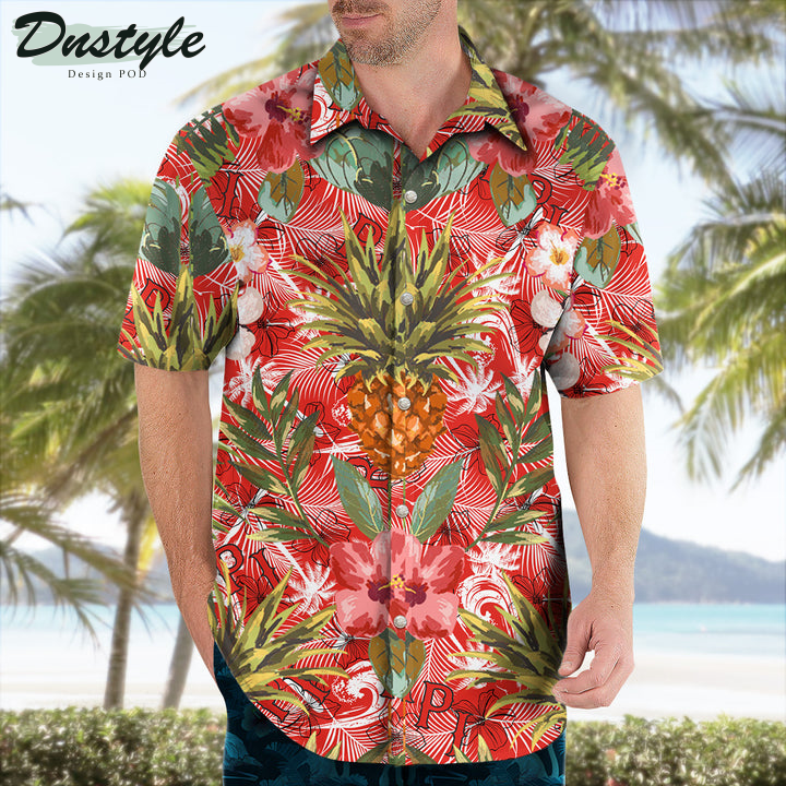 Rpi Engineers Pineapple Tropical Hawaiian Shirt
