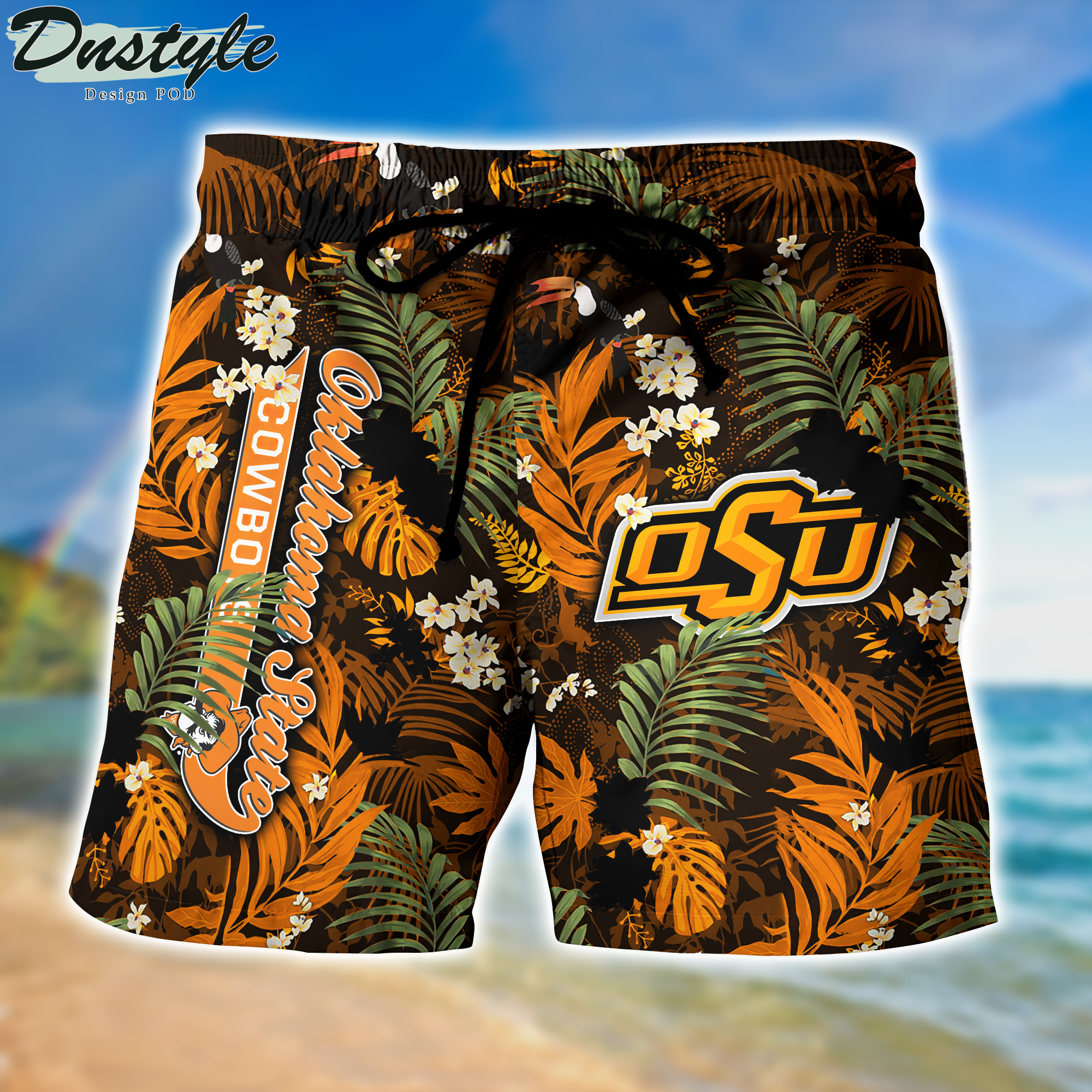 Oklahoma State Cowboys Hawaii Shirt And Shorts New Collection