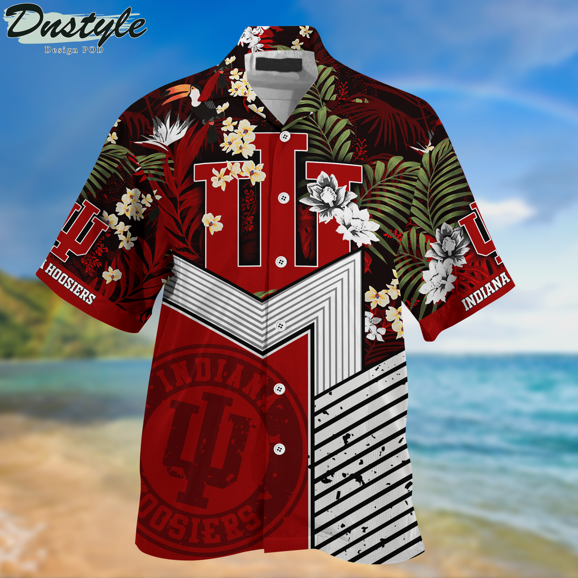 Indiana Hoosiers Hawaii Shirt And Shorts New Collection
