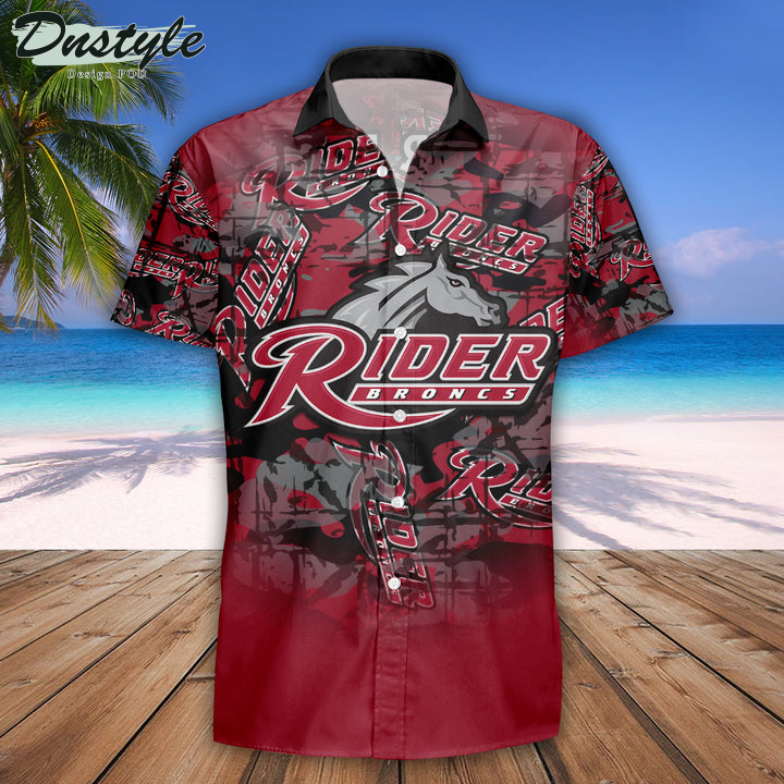 Personalized Rider Broncs Camouflage Vintage NCAA Hawaii Shirt
