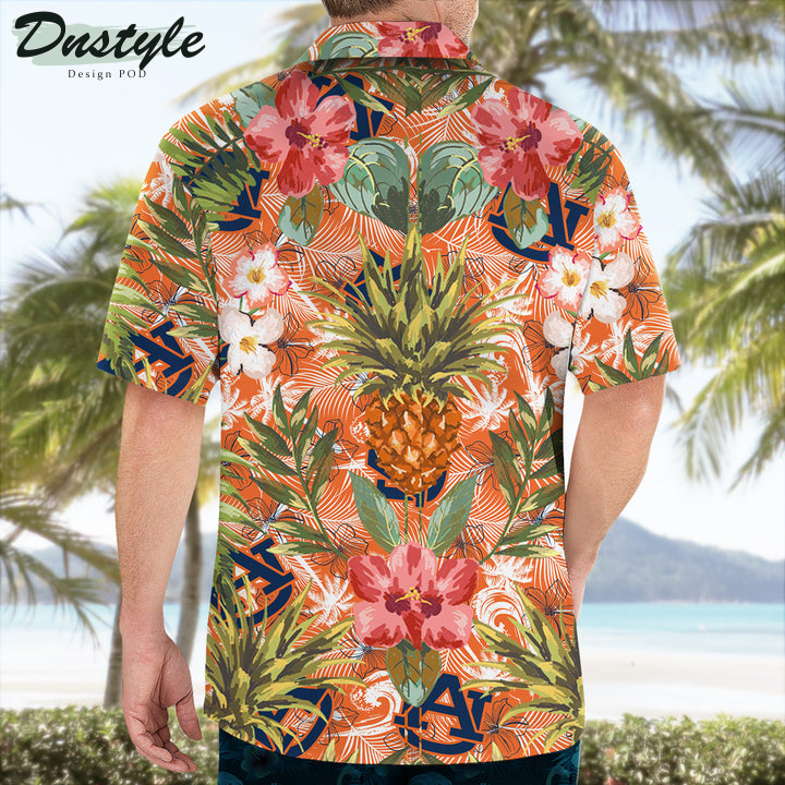Auburn Tigers Pineapple Tropical Hawaiian Shirt
