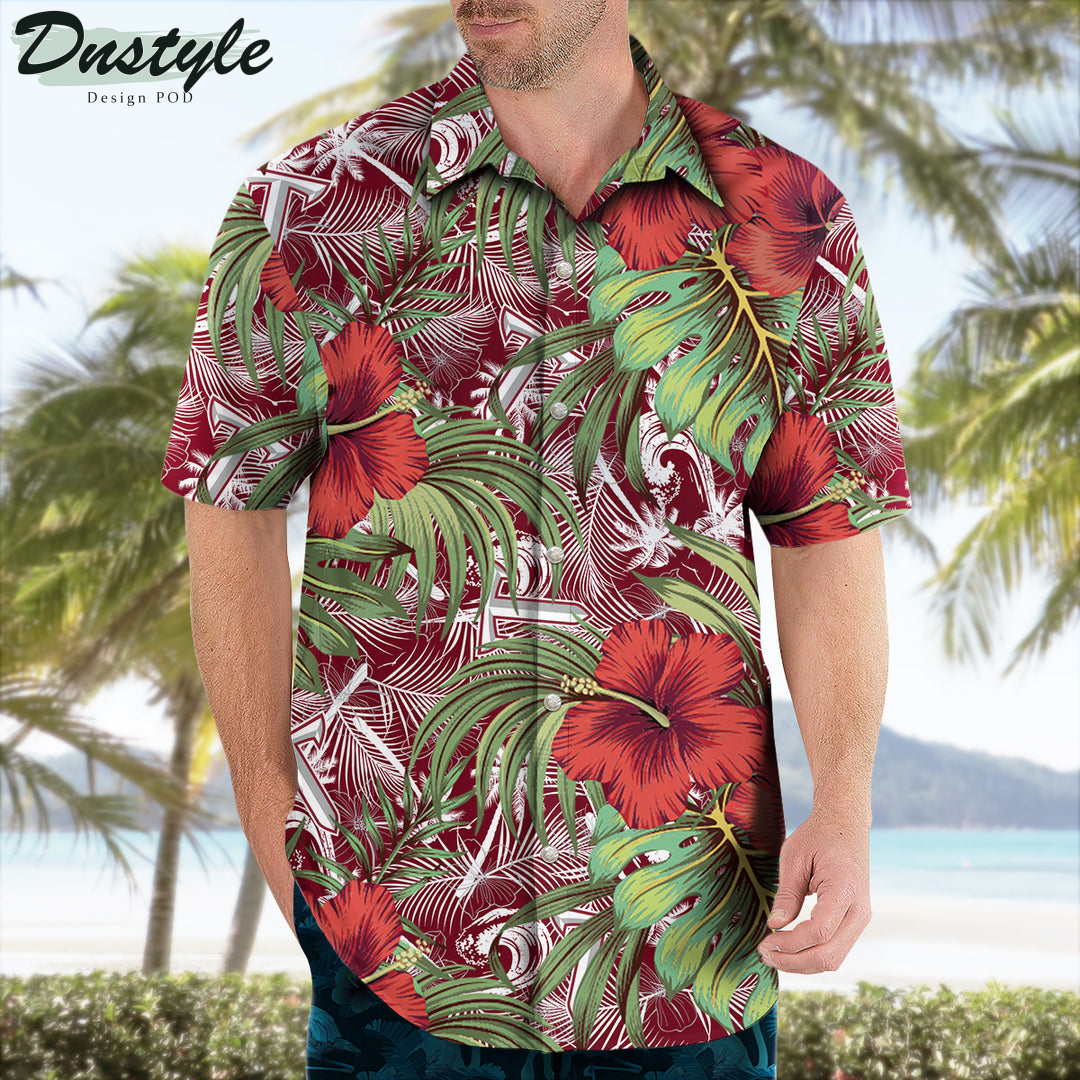 Troy Trojans Hibiscus Tropical Hawaii Shirt