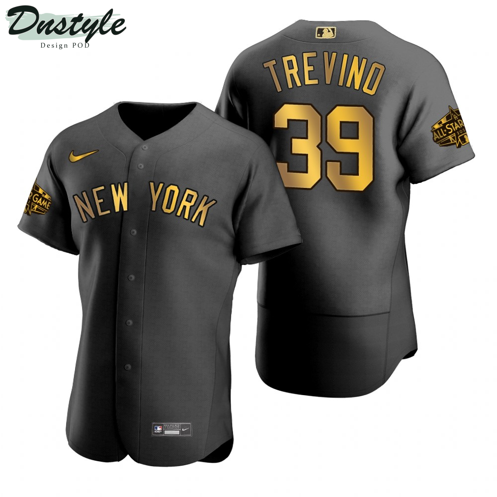 Jose Trevino New York Yankees Black 2022 MLB All-Star Game Jersey