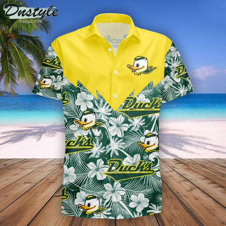 Oregon Ducks NCAA Hawaiian Shirt