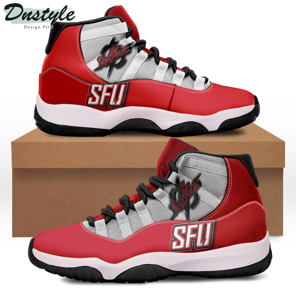 Saint Francis Red Flash Air Jordan 11 Shoes Sneaker