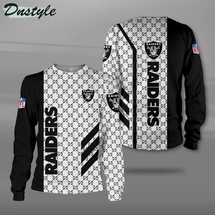 Oakland Raiders Gucci 3d Printed Hoodie Tshirt