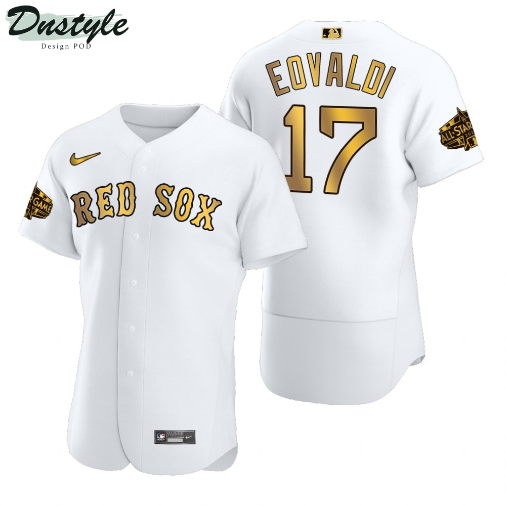 Boston Red Sox Nathan Eovaldi White 2022 MLB All-Star Game Main Logo Jersey