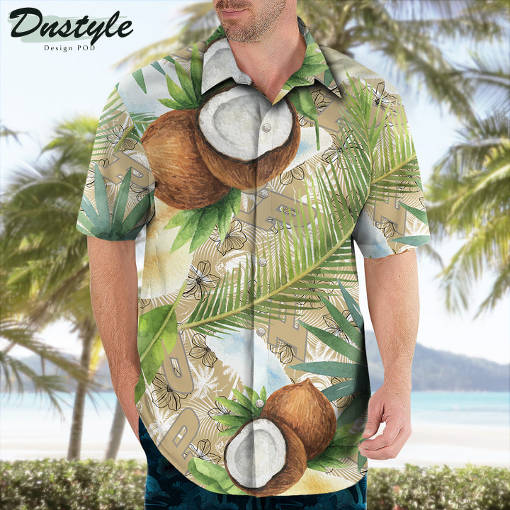 Purdue Boilermakers Coconut Tropical Hawaiian Shirt