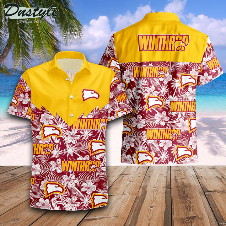 Winthrop Eagles NCAA Hawaiian Shirt