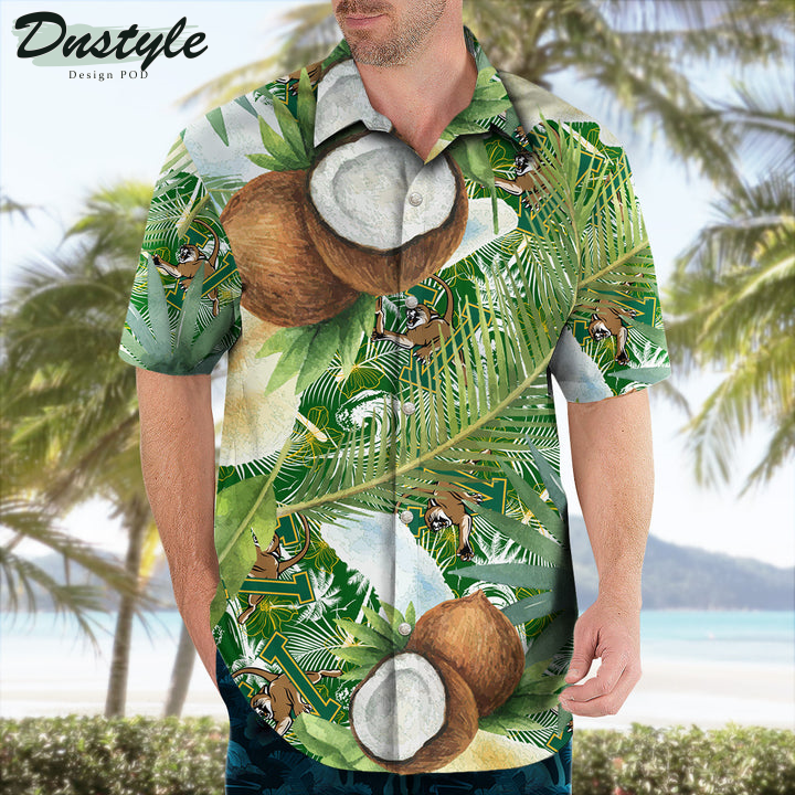 Vermont Catamounts Coconut Tropical Hawaiian Shirt