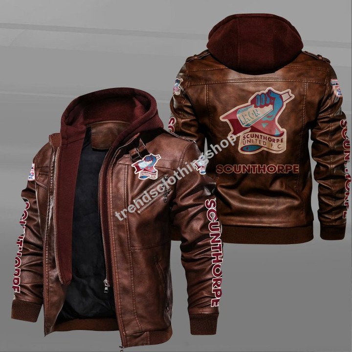 Scunthorpe United FC Leather Jacket