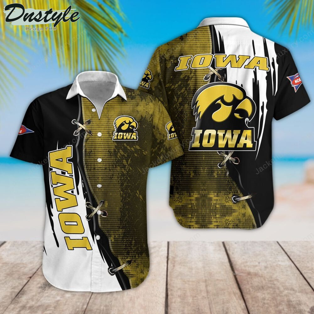 Iowa Hawkeyes Football Hawaiian Shirt