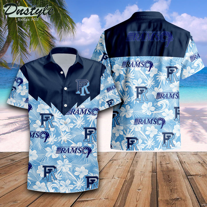 Rhode Island Rams Tropical NCAA Hawaii Shirt