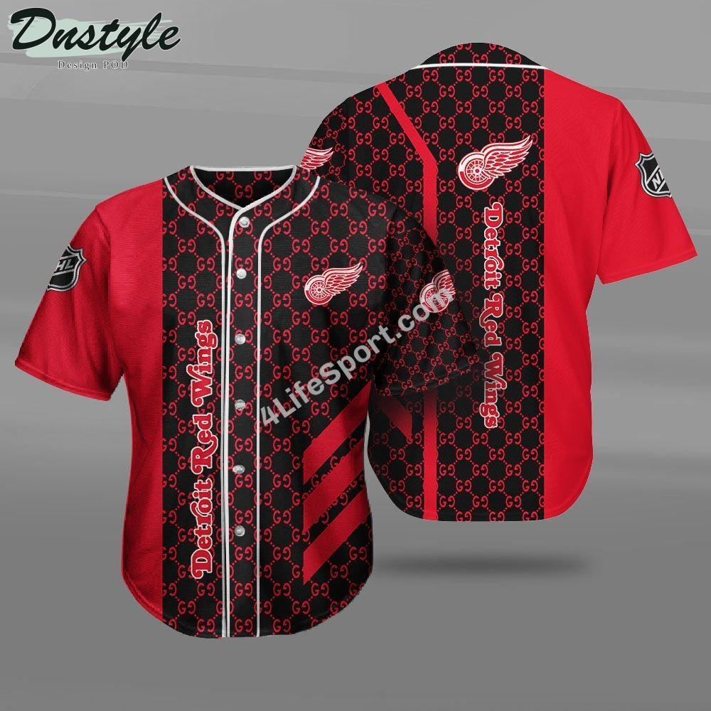 Detroit Red Wings Gucci Baseball Jersey