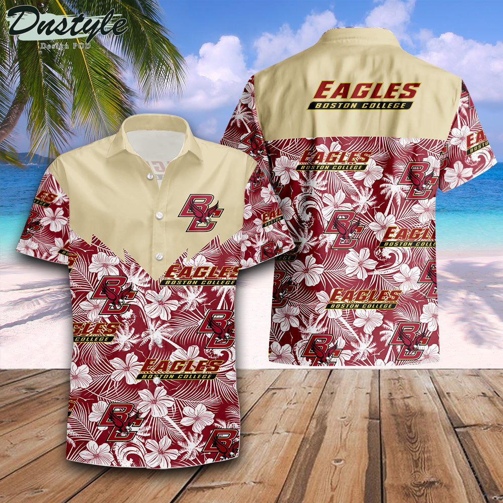 Boston College Eagles Tropical Seamless NCAA Hawaii Shirt
