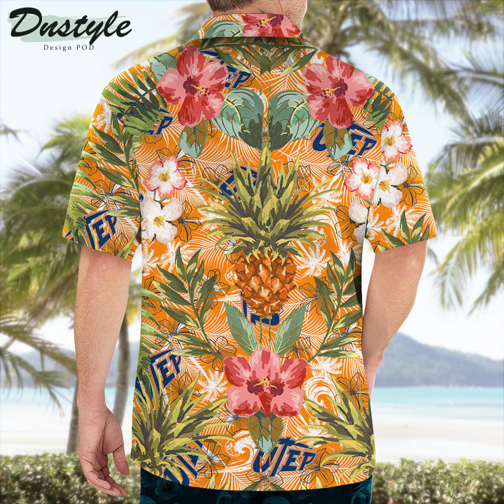 Utep Miners Pineapple Tropical Hawaiian Shirt