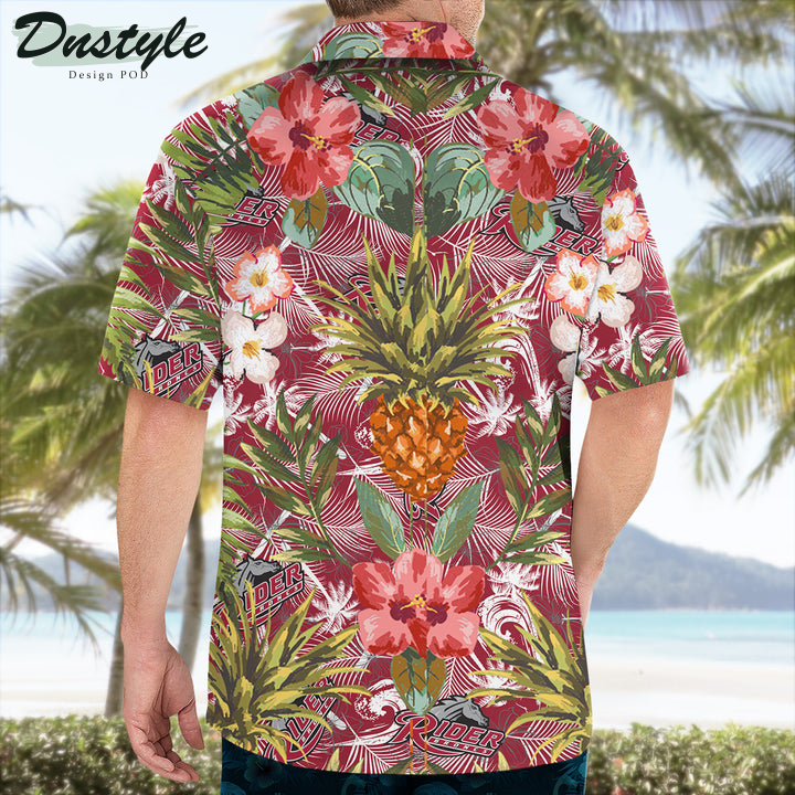 Rider Broncs Pineapple Tropical Hawaiian Shirt