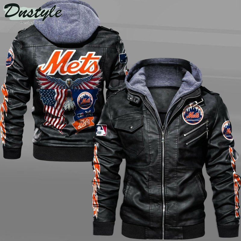 New York Mets American Eagle Leather Jacket