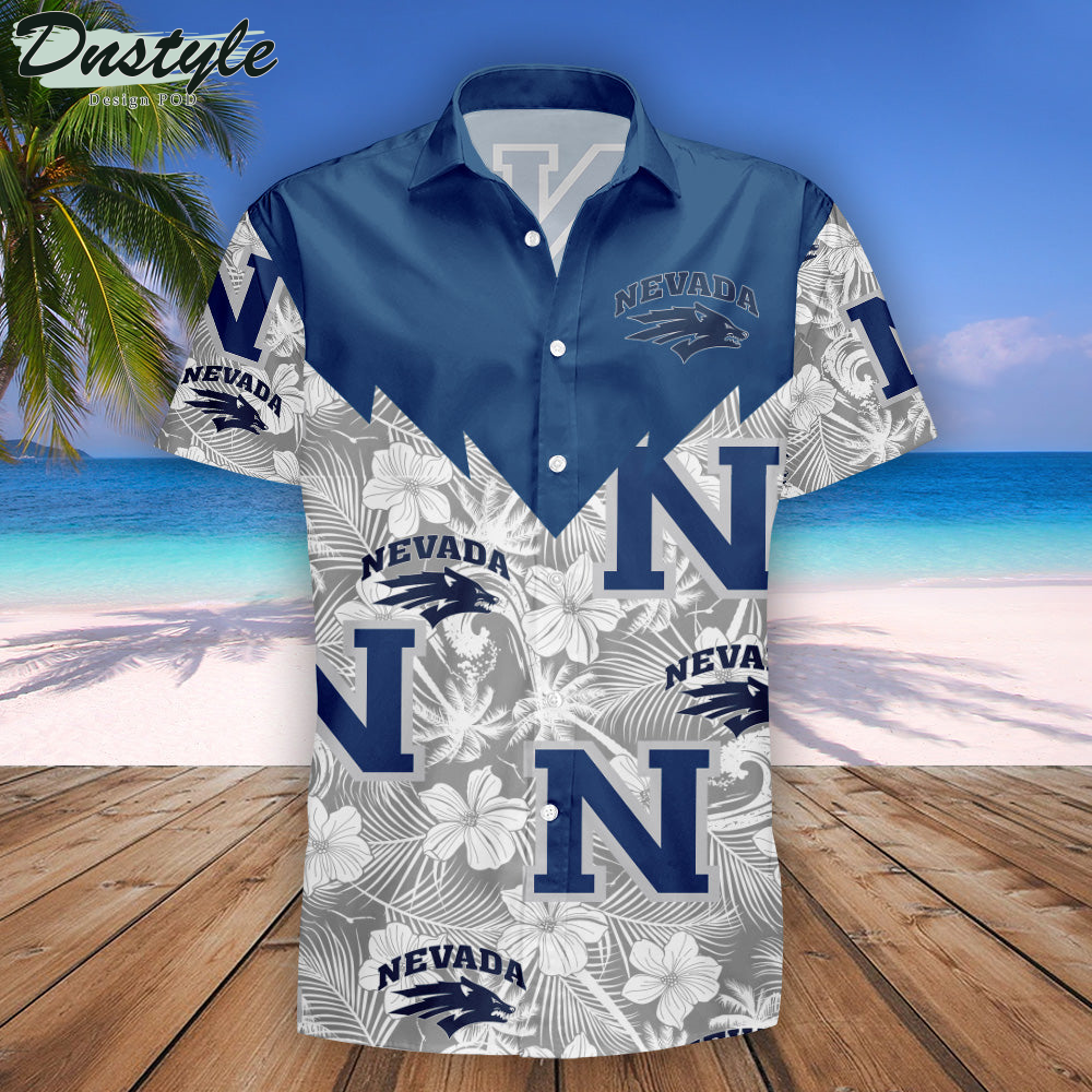 Nevada Wolf Pack Tropical Seamless NCAA Hawaii Shirt