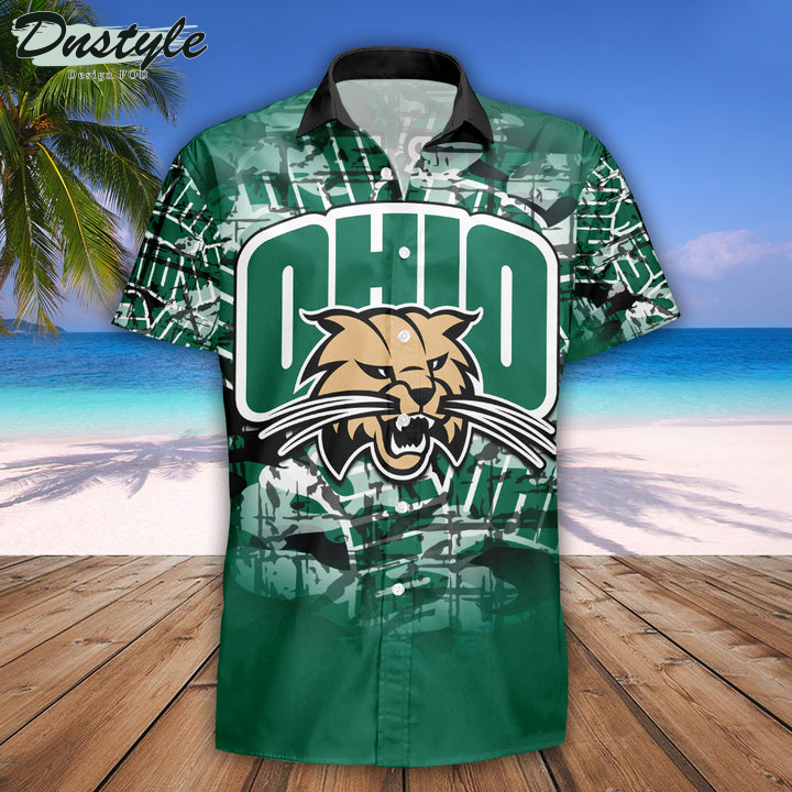 Personalized Ohio Bobcats Camouflage Vintage NCAA Hawaii Shirt