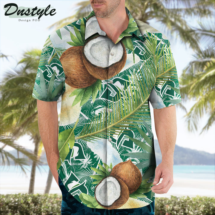 Stetson Hatters Coconut Tropical Hawaiian Shirt