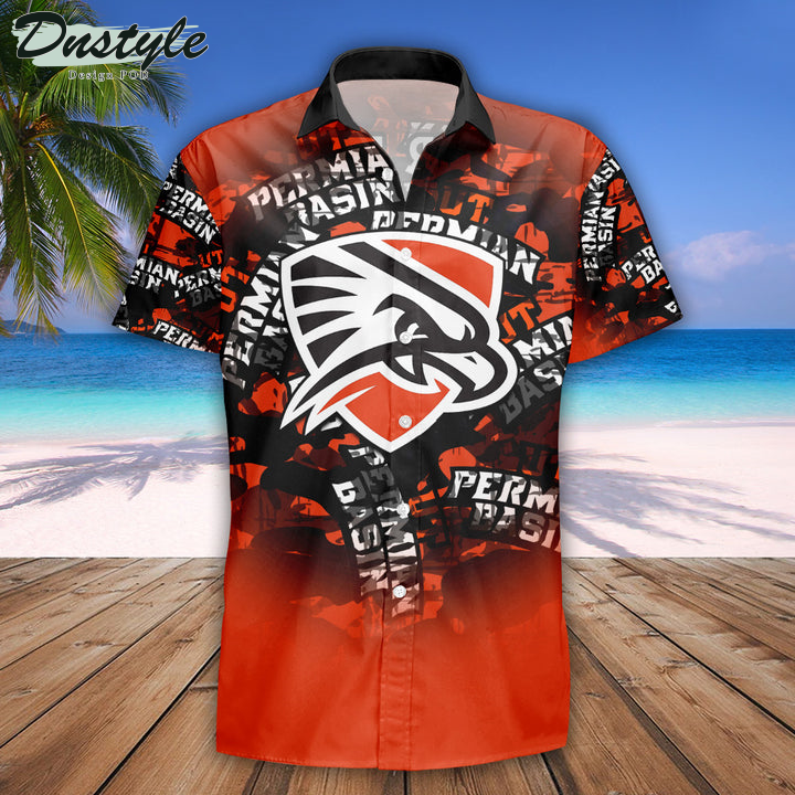 Personalized UTPB Falcons Camouflage Vintage NCAA Hawaii Shirt