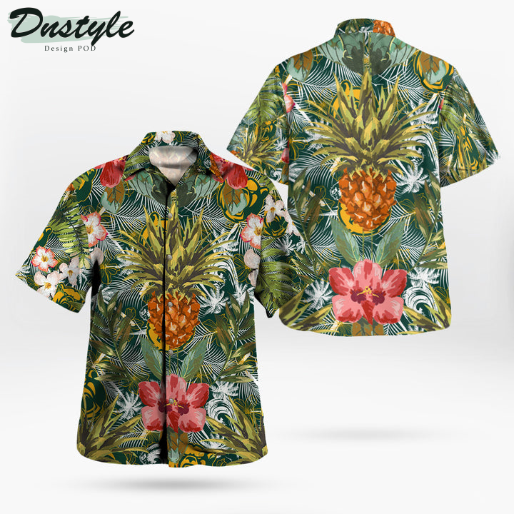 Baylor Bears Pineapple Tropical Hawaiian Shirt
