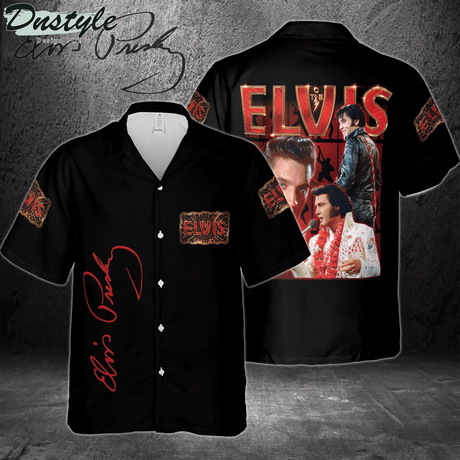 Elvis Presley Hawaiian Shirt Ver 2