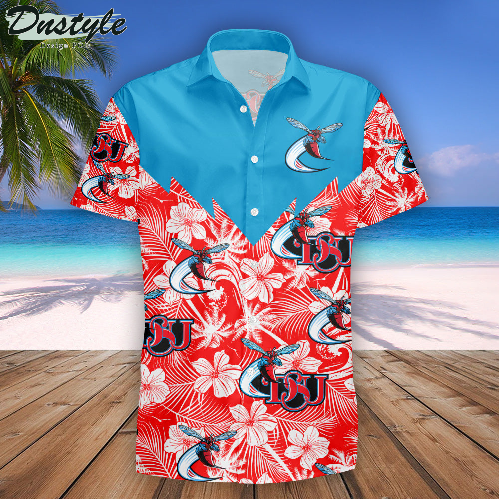 Delaware State Hornets Tropical Seamless NCAA Hawaii Shirt