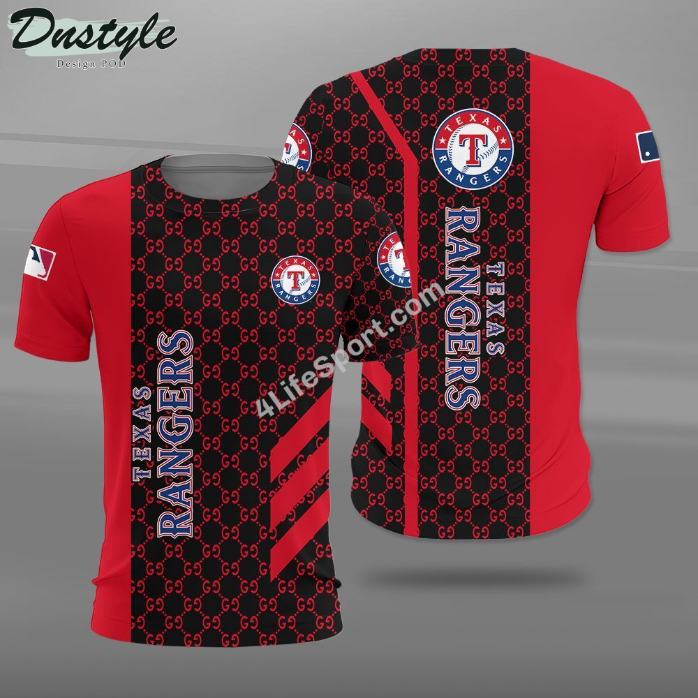 Texas Rangers 3D Printed Gucci Hoodie Tshirt