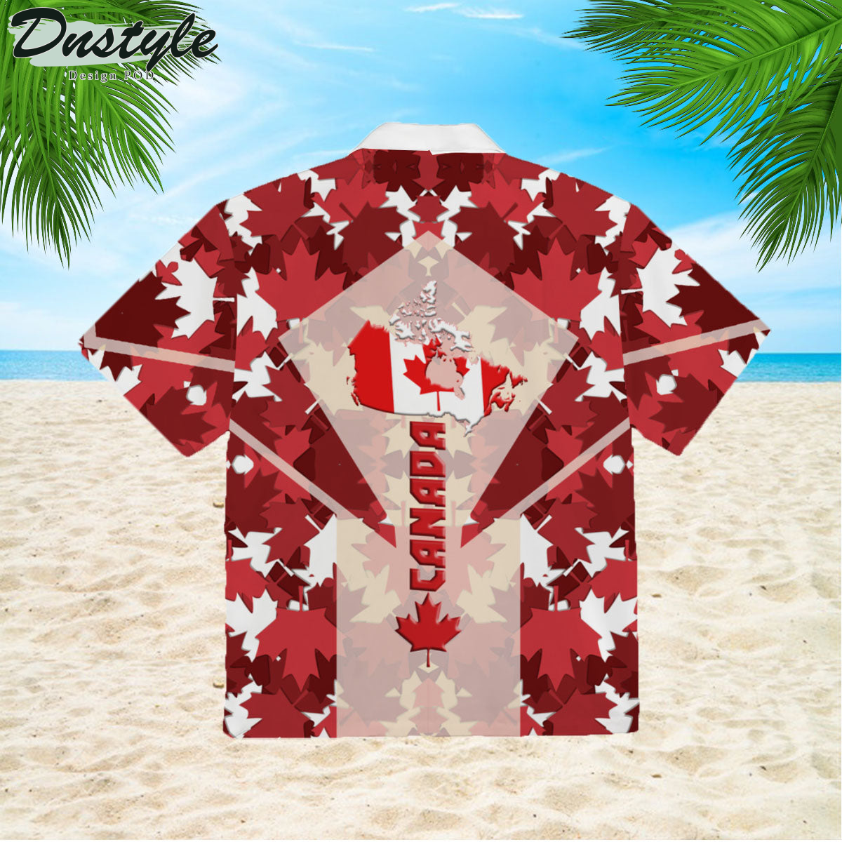 Canada Maple Leaves Hawaiian Shirt