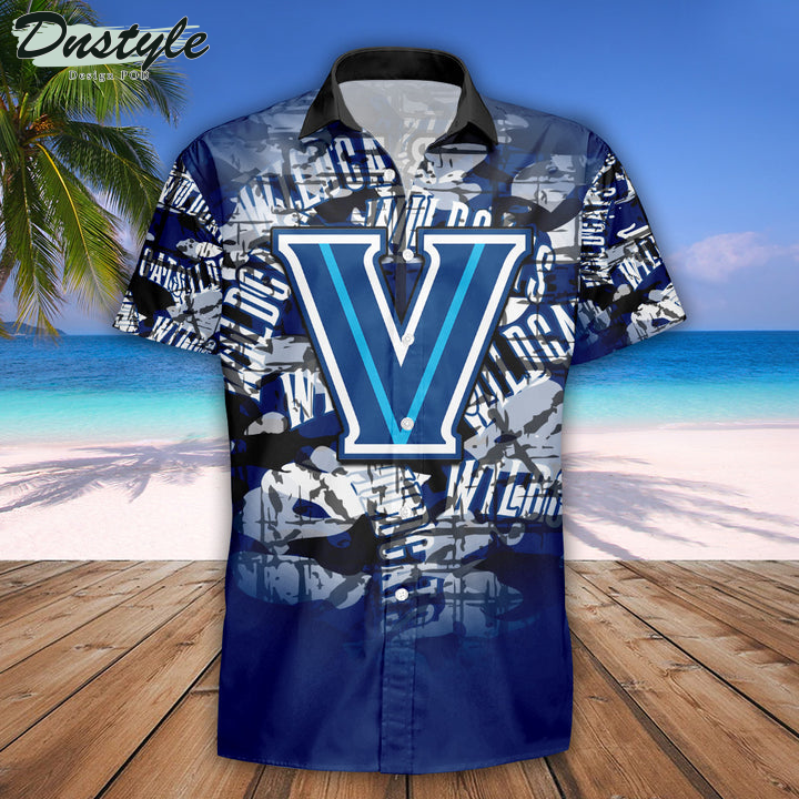 Personalized Villanova Wildcats Camouflage Vintage NCAA Hawaii Shirt