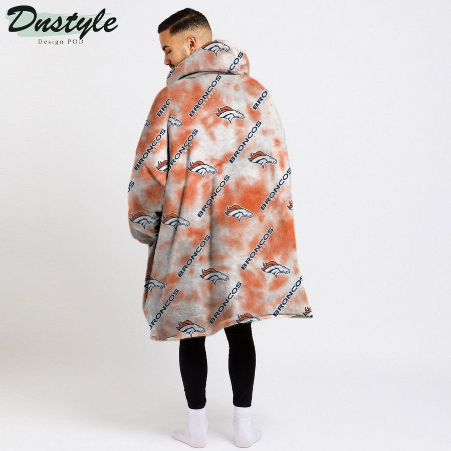 Denver Broncos Blanket Hoodie