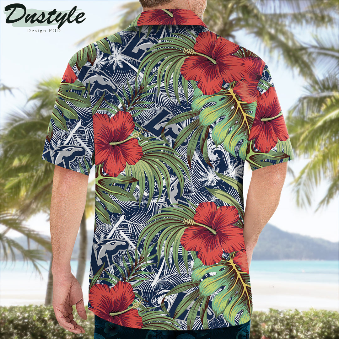 Longwood Lancers Hibiscus Tropical Hawaii Shirt