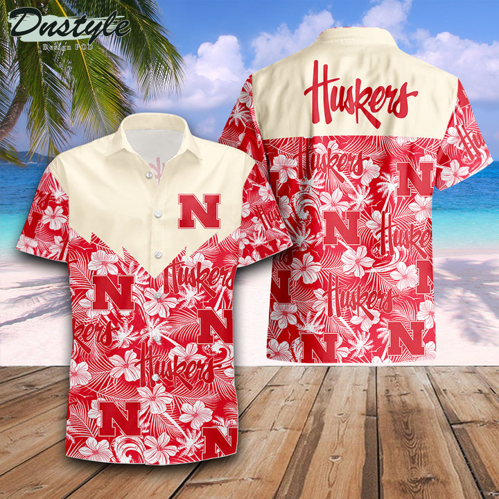 Nebraska Cornhuskers NCAA Hawaiian Shirt